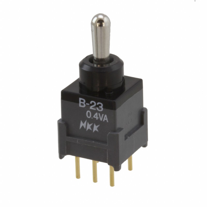 1 pcs : B23JP - SWITCH TOGGLE DPDT 0.4VA 28V