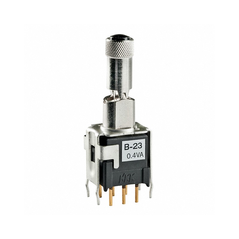 1 pcs : B23LB - SWITCH TOGGLE DPDT 0.4VA 28V