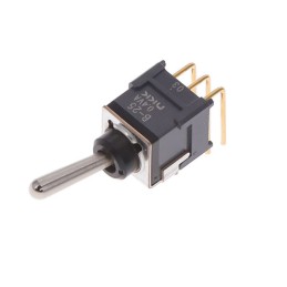 1 pcs : B25AH - SWITCH TOGGLE DPDT 0.4VA 28V