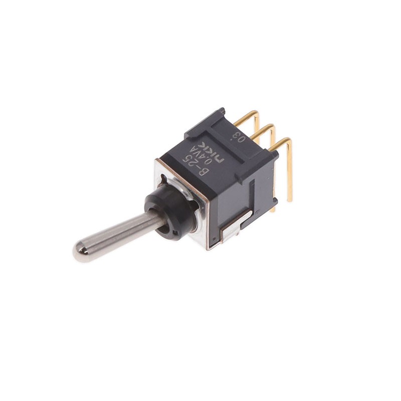 1 pcs : B25AH - SWITCH TOGGLE DPDT 0.4VA 28V