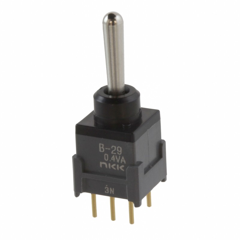 1 pcs : B29AP - SWITCH TOGGLE DPDT 0.4VA 28V