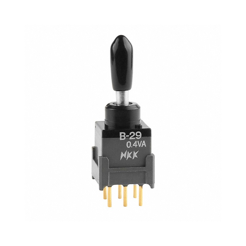 1 pcs : B29AP-GA - SWITCH TOGGLE DPDT 0.4VA 28V