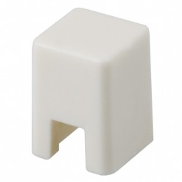 1 pcs : B32-1060 - CAP TACTILE SQUARE WHITE