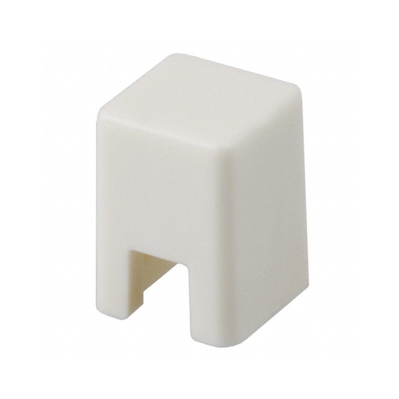 1 pcs : B32-1060 - CAP TACTILE SQUARE WHITE