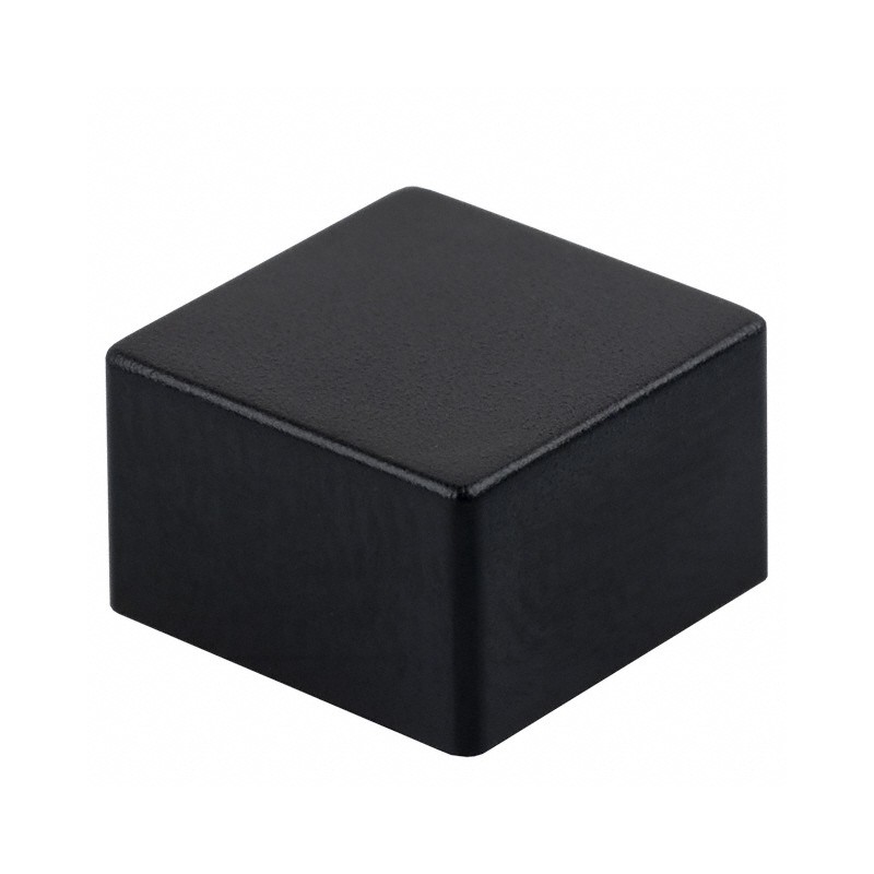 1 pcs : B32-1210 - CAP TACTILE SQUARE BLACK