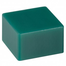 1 pcs : B32-1250 - CAP TACTILE SQUARE GREEN