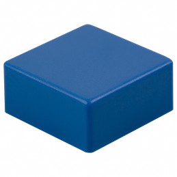 1 pcs : B32-1340 - CAP TACTILE SQUARE BLUE