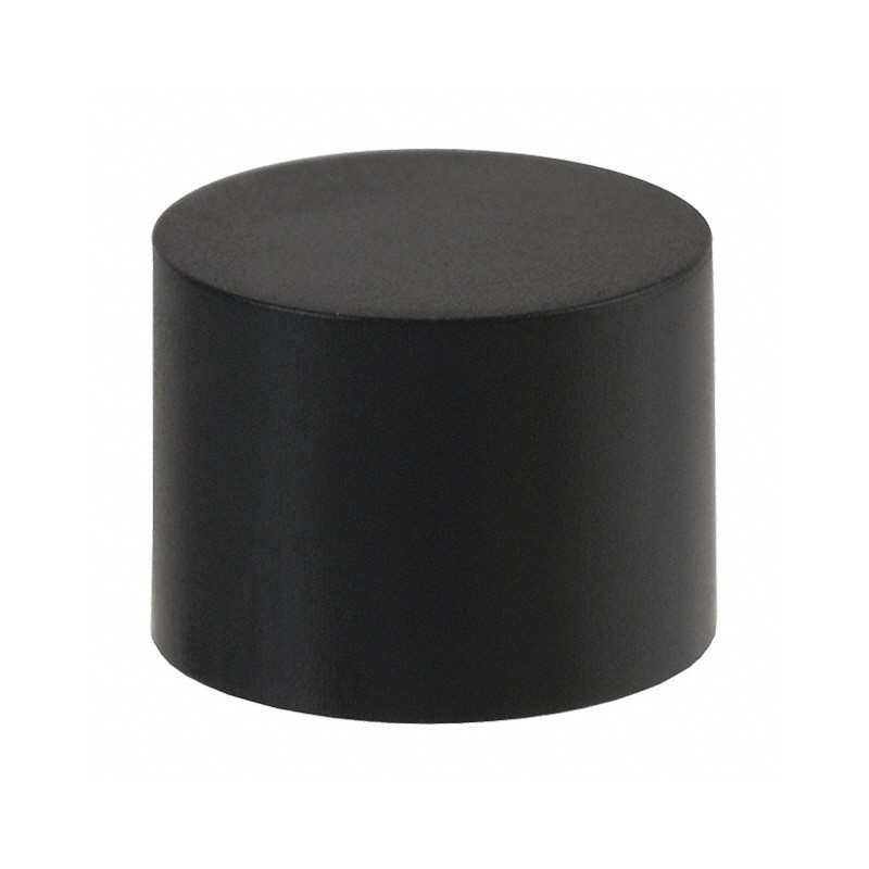 1 pcs : B32-1610 - CAP TACTILE ROUND BLACK