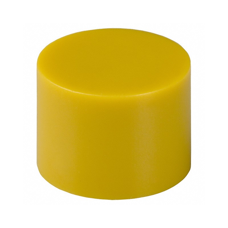1 pcs : B32-1630 - CAP TACTILE ROUND YELLOW