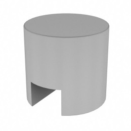 1 pcs : B32-2000 - CAP TACTILE ROUND IVORY