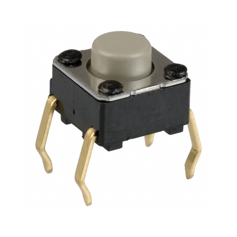1 pcs : B3F-1022-G - SWITCH TACTILE SPST-NO 0.05A 24V