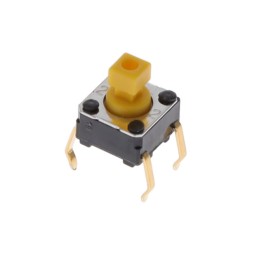 1 pcs : B3F-1052-G - SWITCH TACTILE SPST-NO 0.05A 24V