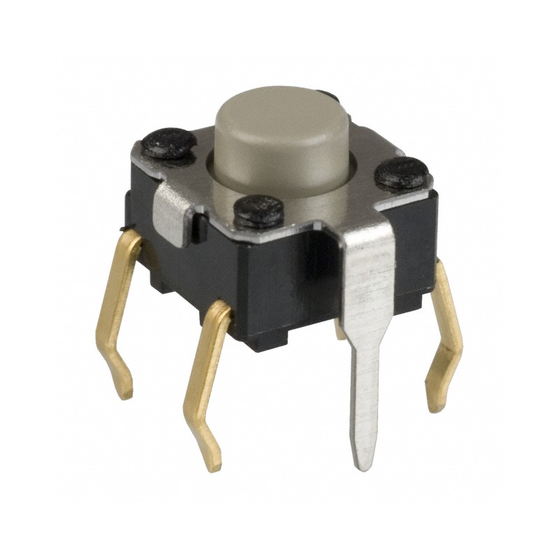1 pcs : B3F-1122-G - SWITCH TACTILE SPST-NO 0.05A 24V
