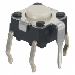 1 pcs : B3F-6100 - SWITCH TACTILE SPST-NO 0.05A 24V