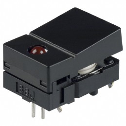 1 pcs : B3J-2100 - SWITCH PUSH SPST-NO 0.05A 24V