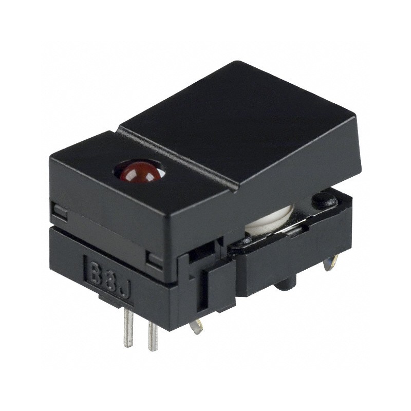 1 pcs : B3J-2400 - SWITCH PUSH SPST-NO 0.05A 24V