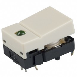 1 pcs : B3J-4000 - SWITCH PUSH SPST-NO 0.05A 24V