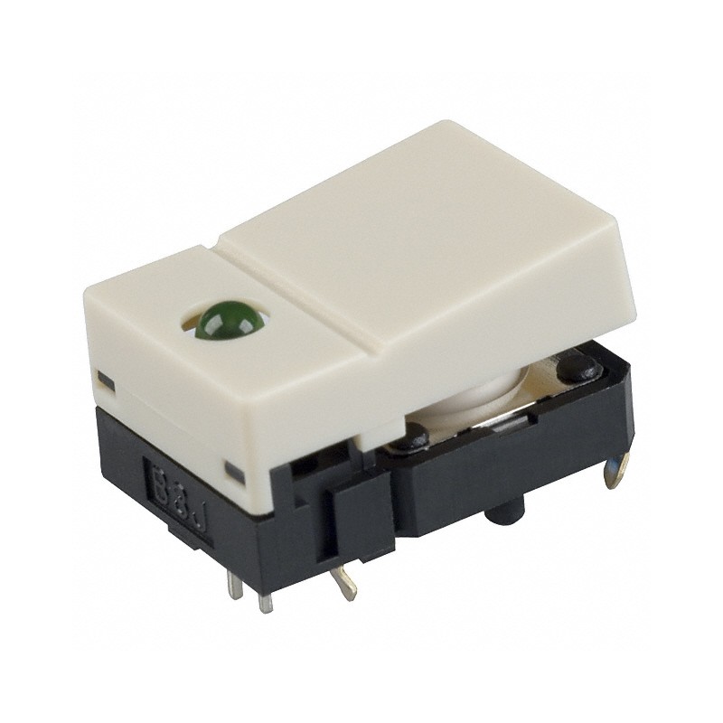 1 pcs : B3J-4000 - SWITCH PUSH SPST-NO 0.05A 24V