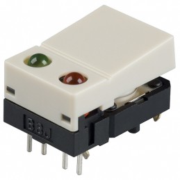 1 pcs : B3J-6000 - SWITCH PUSH SPST-NO 0.05A 24V