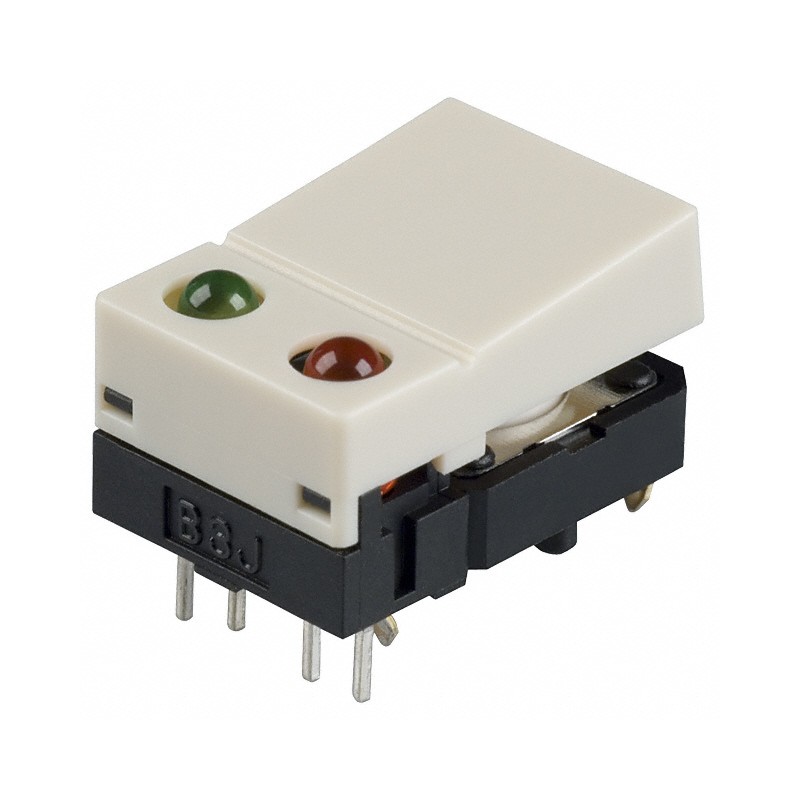 1 pcs : B3J-6000 - SWITCH PUSH SPST-NO 0.05A 24V