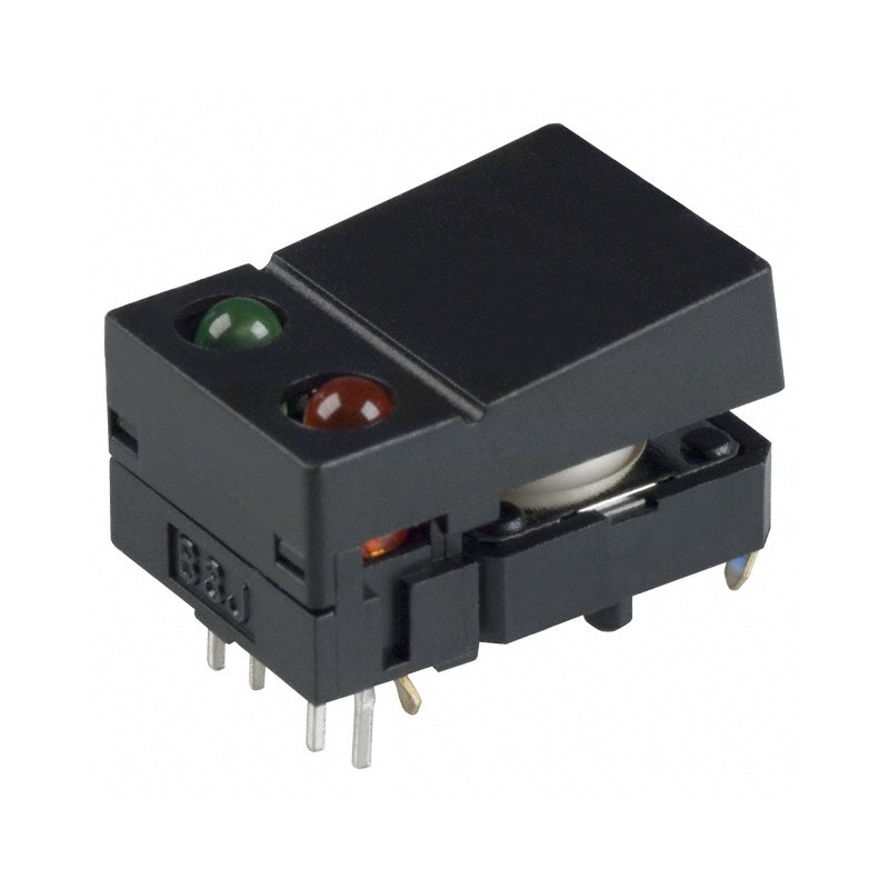 1 pcs : B3J-6300 - SWITCH PUSH SPST-NO 0.05A 24V