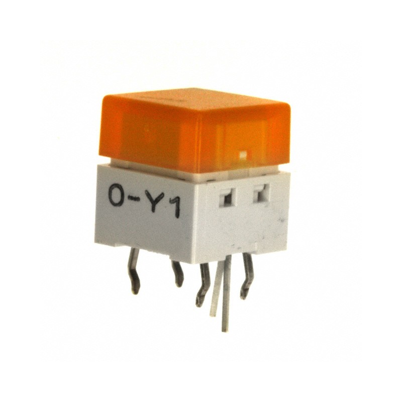 1 pcs : B3W-9000-Y1Y - SWITCH TACTILE SPST-NO 0.05A 24V