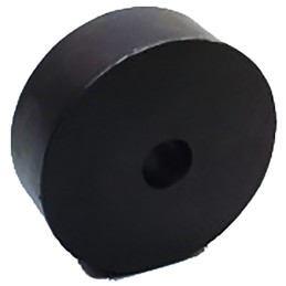 1 Bag of 2 - RS PRO Circular Anti Vibration Mount with 0 Compression Load