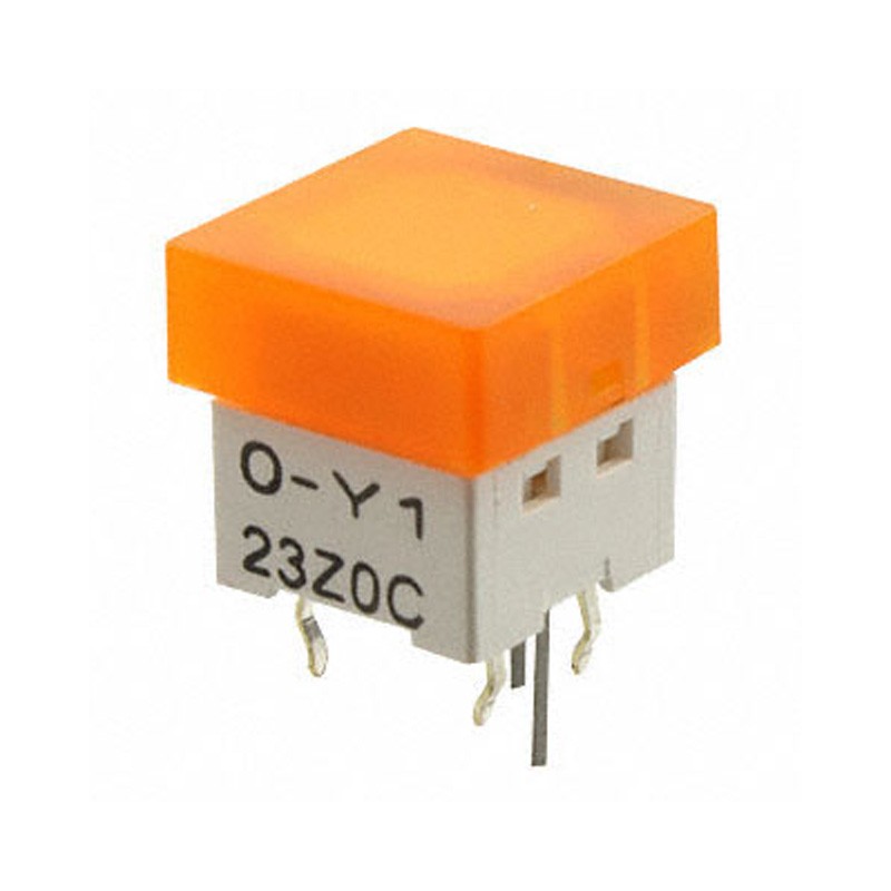 1 pcs : B3W-9010-Y1Y - SWITCH TACTILE SPST-NO 0.05A 24V