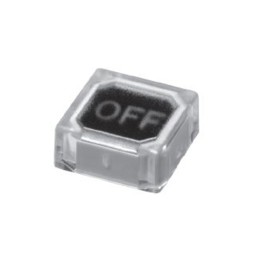 1 pcs : B3W-9RG-F1 - SW TACT OFF & ON LABEL RED/GREEN