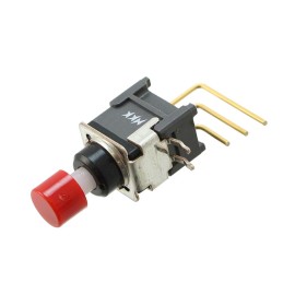 1 pcs : BB15AV-FC - SWITCH PUSH SPDT 0.4VA 28V