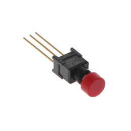 1 pcs : BB15AW-HC - SWITCH PUSH SPDT 0.4VA 28V