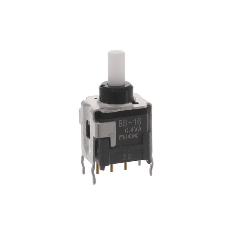1 pcs : BB16AB - SWITCH PUSH SPDT 0.4VA 28V