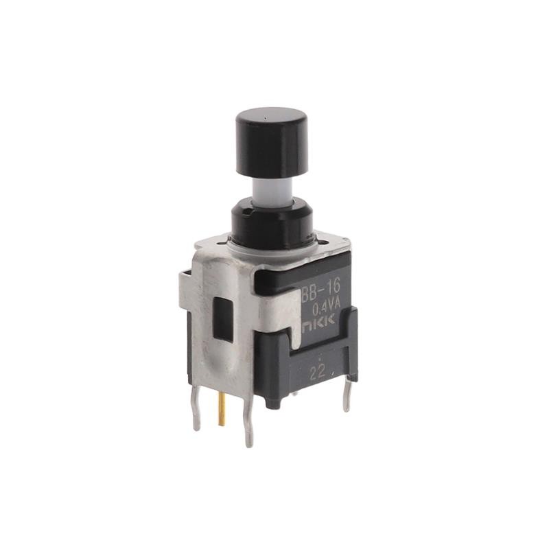 1 pcs : BB16AB-FA - SWITCH PUSH SPDT 0.4VA 28V