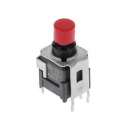 1 pcs : BB16AB-FC - SWITCH PUSH SPDT 0.4VA 28V