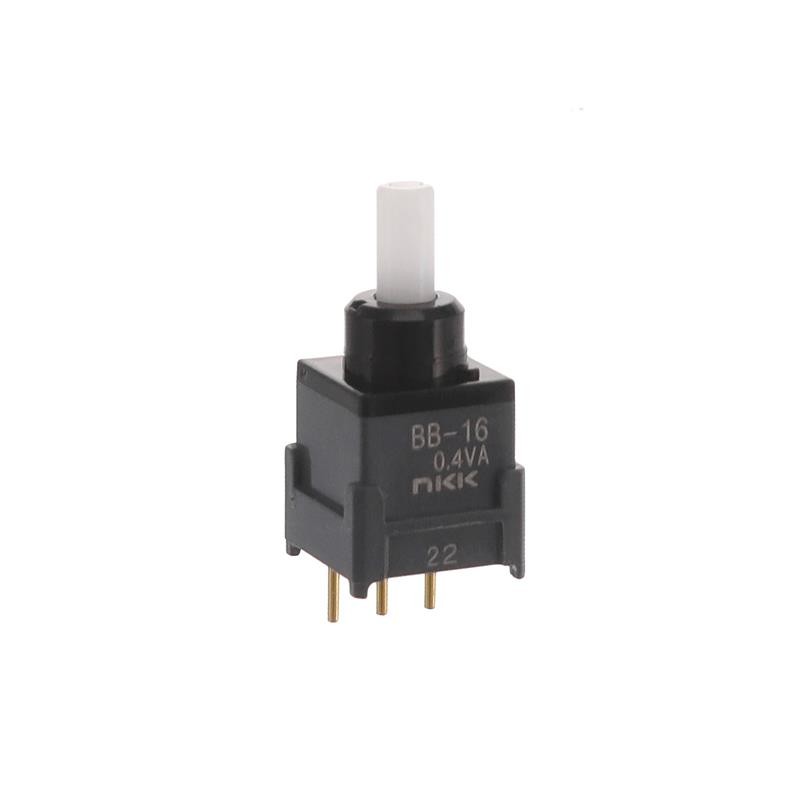 1 pcs : BB16AP - SWITCH PUSH SPDT 0.4VA 28V