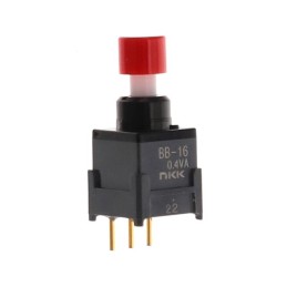 1 pcs : BB16AP-FC - SWITCH PUSH SPDT 0.4VA 28V