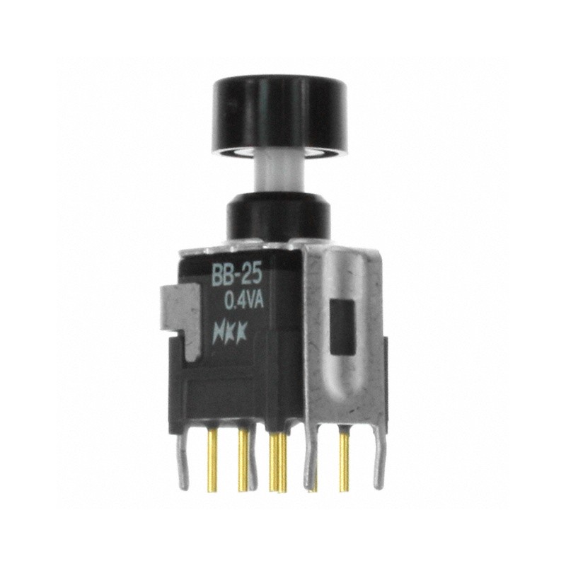 1 pcs : BB25AB-HA - SWITCH PUSH DPDT 0.4VA 28V