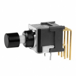 1 pcs : BB26AH-FA - SWITCH PUSH DPDT 0.4VA 28V