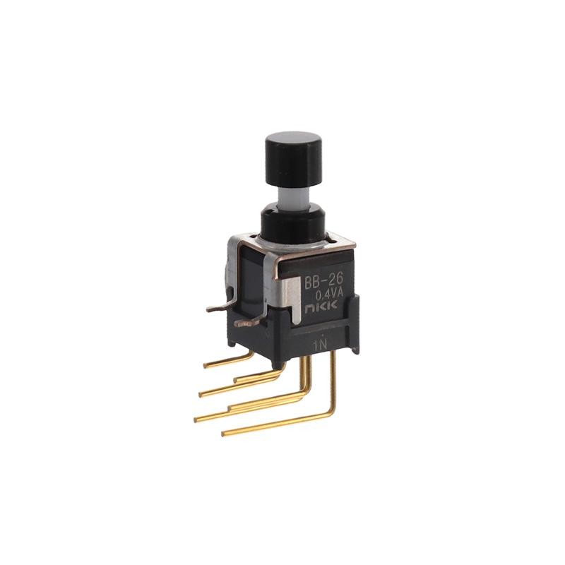 1 pcs : BB26AV-FA - SWITCH PUSH DPDT 0.4VA 28V