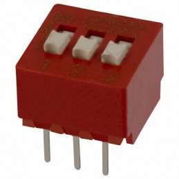 1 pcs : BD03 - SWITCH SLIDE DIP SPST 0.1A 5V