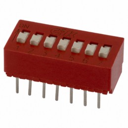 1 pcs : BD07 - SWITCH SLIDE DIP SPST 0.1A 5V