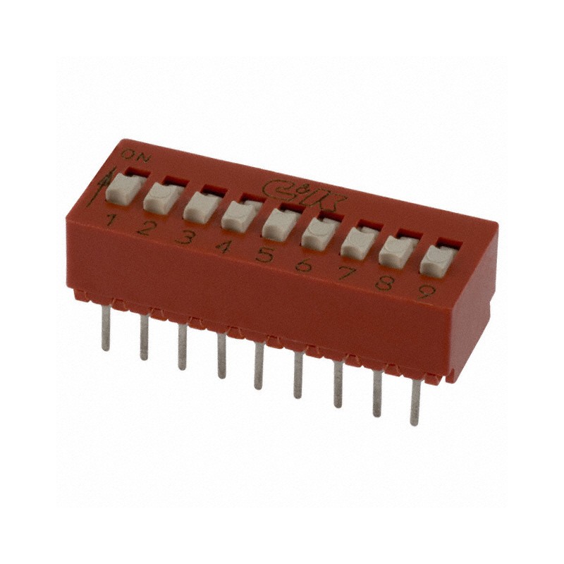 1 pcs : BD09 - SWITCH SLIDE DIP SPST 0.1A 5V
