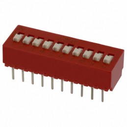 1 pcs : BD10 - SWITCH SLIDE DIP SPST 0.1A 5V