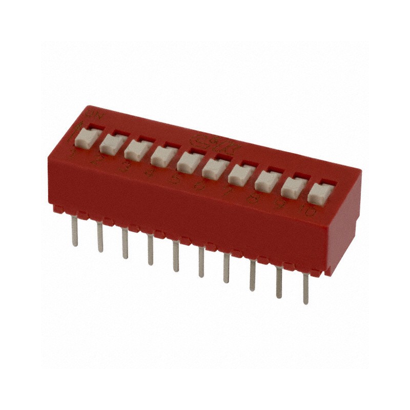 1 pcs : BD10 - SWITCH SLIDE DIP SPST 0.1A 5V