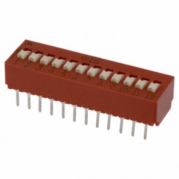 1 pcs : BD12 - SWITCH SLIDE DIP SPST 0.1A 5V