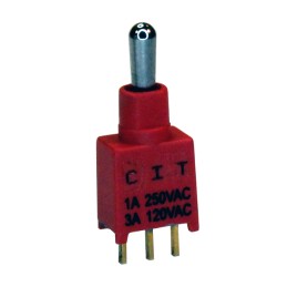 1 pcs : BST11T2ACR - SWITCH TOGGLE SPDT 3A 120V