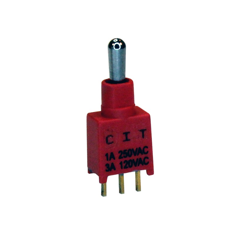 1 pcs : BST11T2ACR - SWITCH TOGGLE SPDT 3A 120V