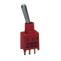 1 pcs : BST13T1ACR - SWITCH TOGGLE SPDT 3A 120V
