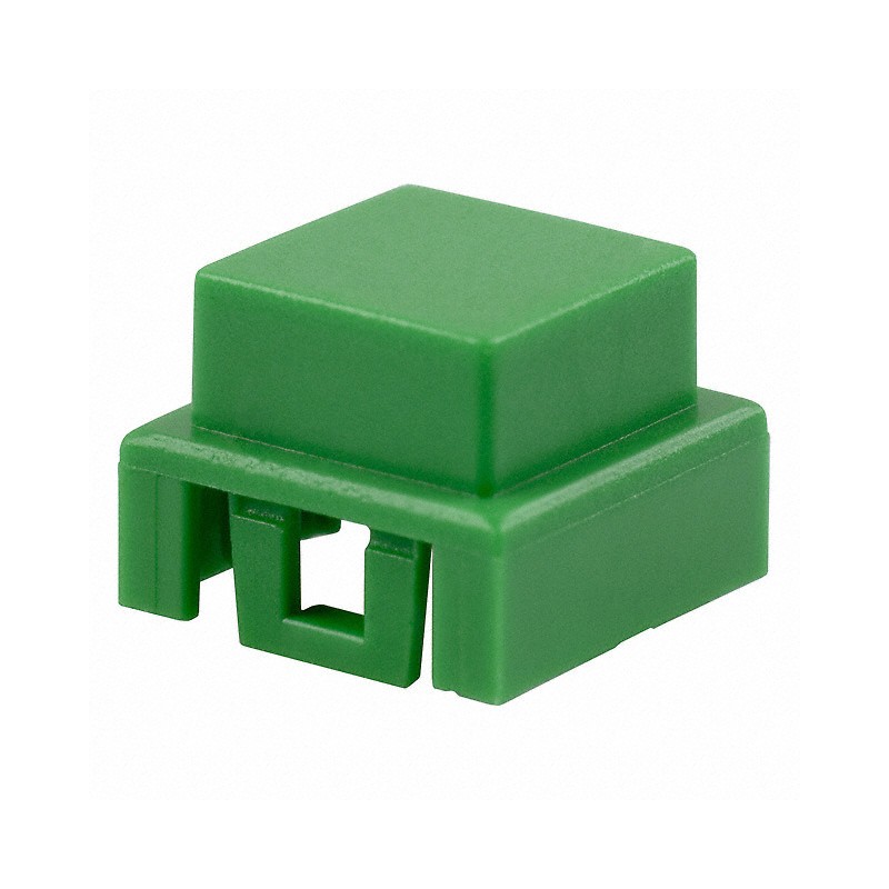 1 pcs : BTNK0150 - CAP TACTILE SQUARE GREEN