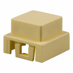 1 pcs : BTNK0180 - CAP TACTILE SQUARE IVORY